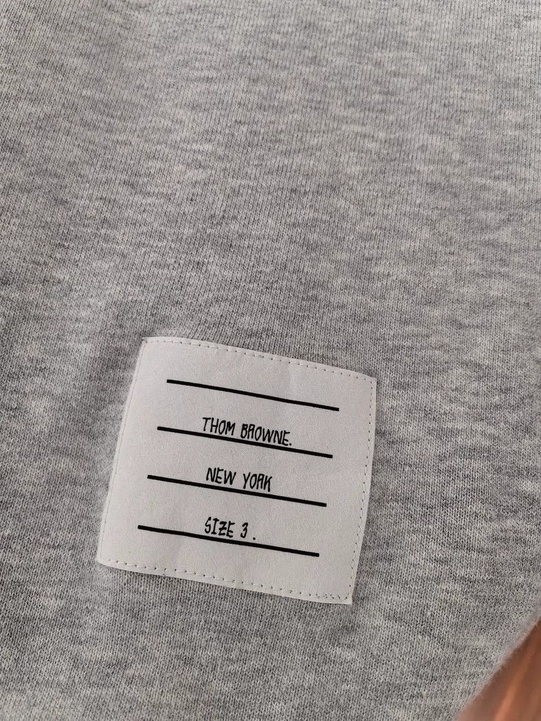 Thom Browne Thom Browne size3 Light grey tracksuits Size US 27 - 2 Thumbnail