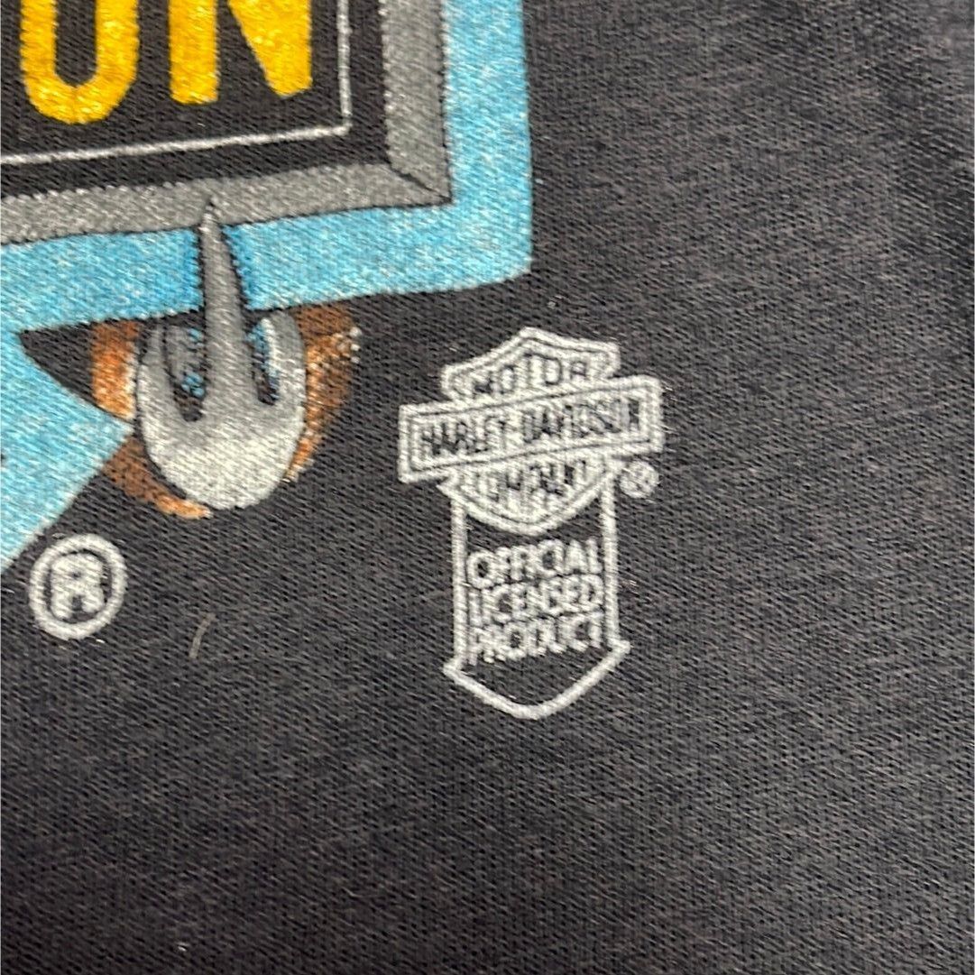 Harley Davidson Vintage 1985 Harley Eagle Tee Size US XL / EU 56 / 4 - 4 Thumbnail