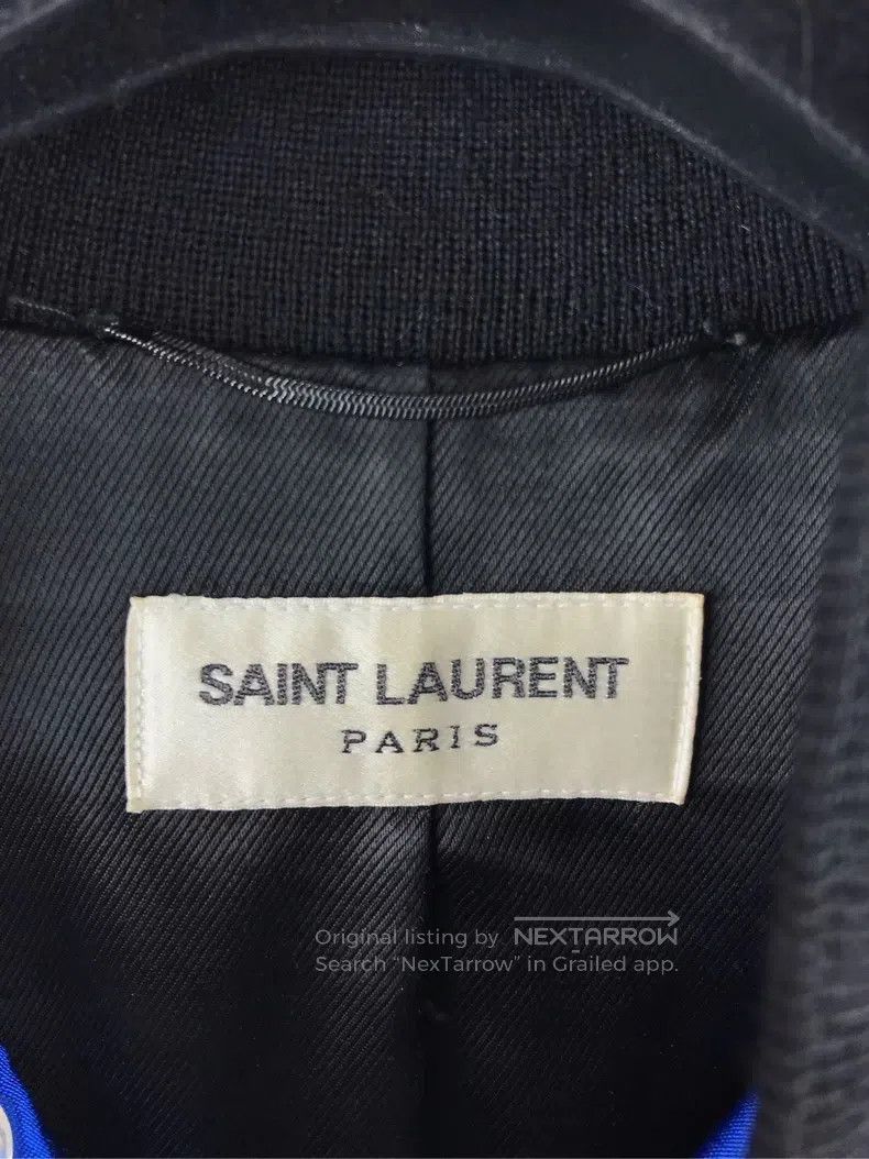 Saint Laurent Paris Saint Laurent Paris Shark silk jacket Size XXS / US 00 / IT 34 - 3 Thumbnail