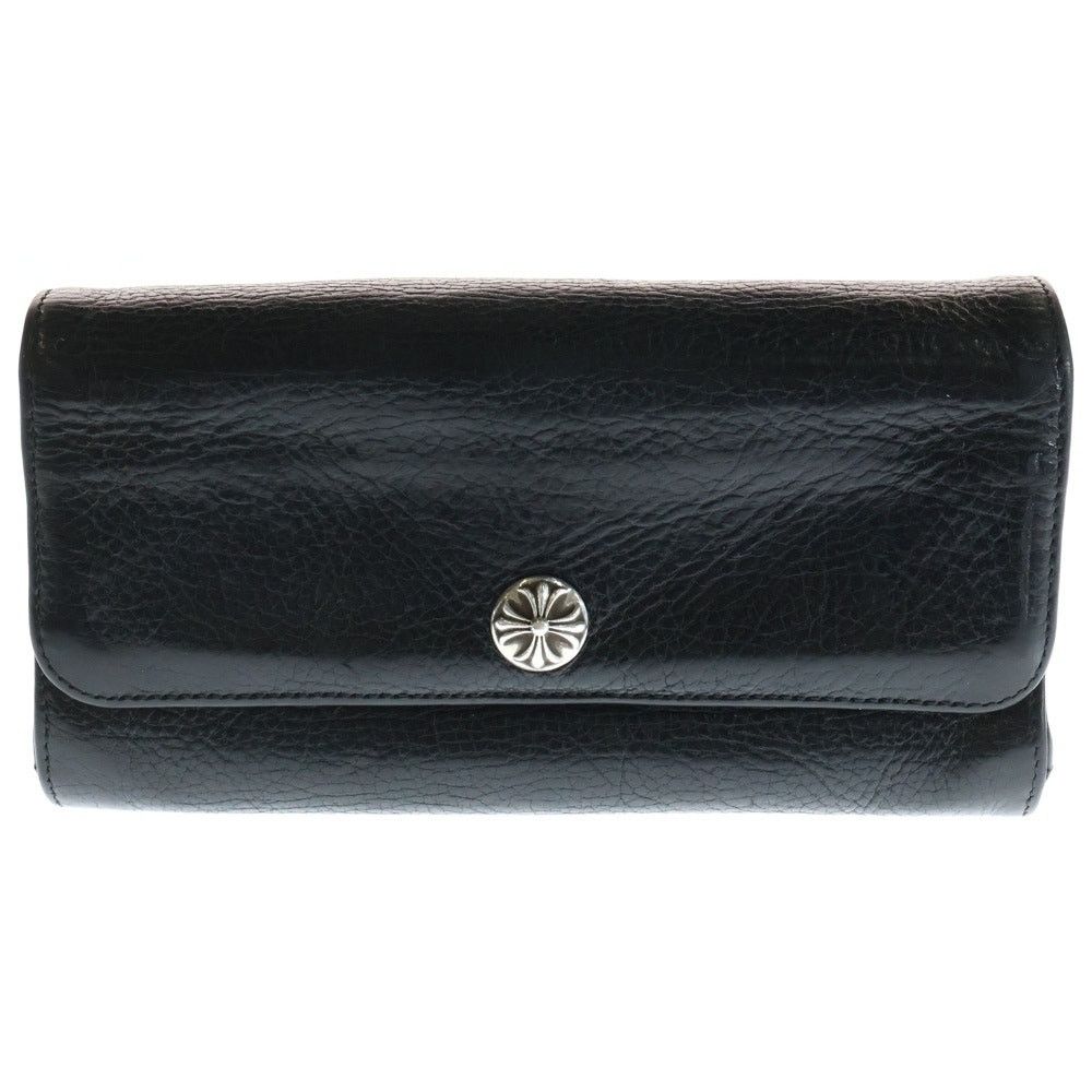 Chrome Hearts Chrome Hearts Judy Cross Button Wallet Black Size ONE SIZE - 1 Thumbnail