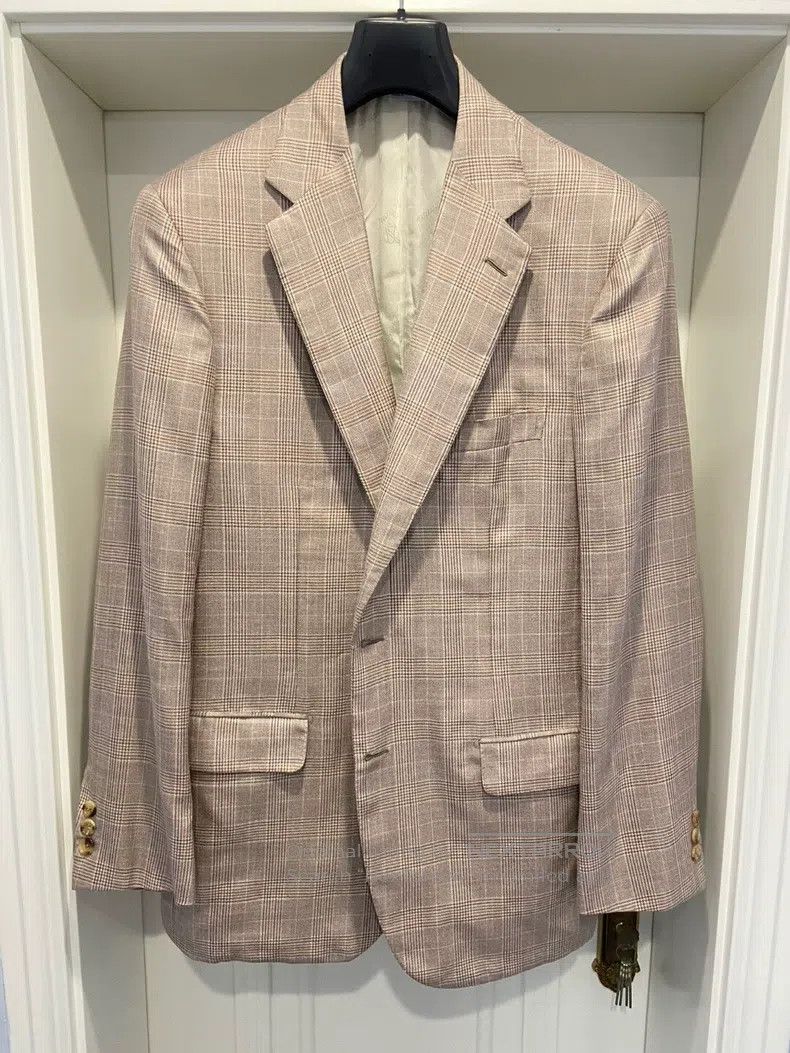 Brioni Brioni Cashmere Silk Single Suit Size US M / EU 48-50 / 2 - 1 Thumbnail
