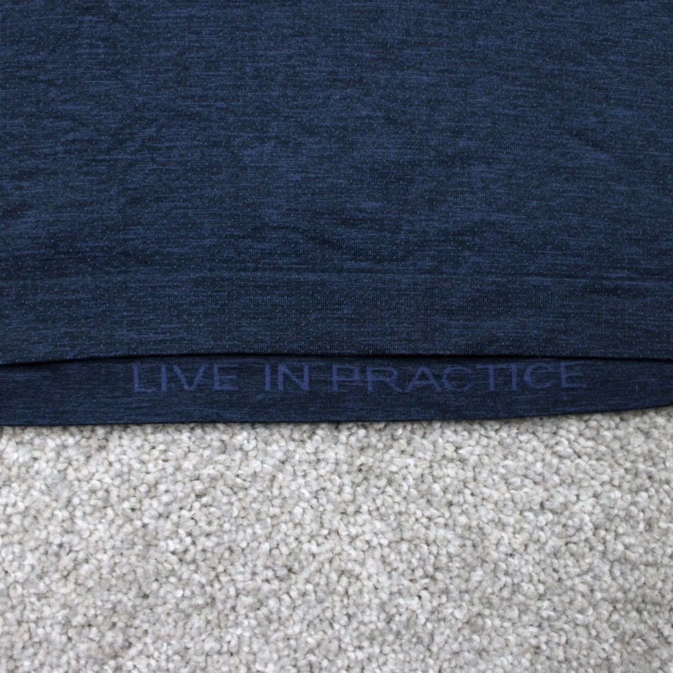 Lululemon Lululemon Polo Shirt Mens Medium Blue Performance Short Sleeve Stretch Pullover Polo Shirt Linen? Size US M / EU 48-50 / 2 - 7 Thumbnail