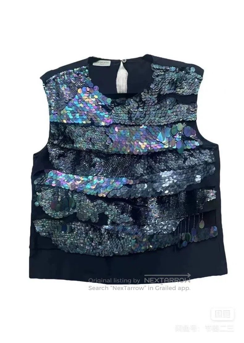Dries Van Noten Dries Van Noten Runway-Exclusive Dragon-Patterned Sequin S Size M / US 6-8 / IT 42-44 - 1 Thumbnail