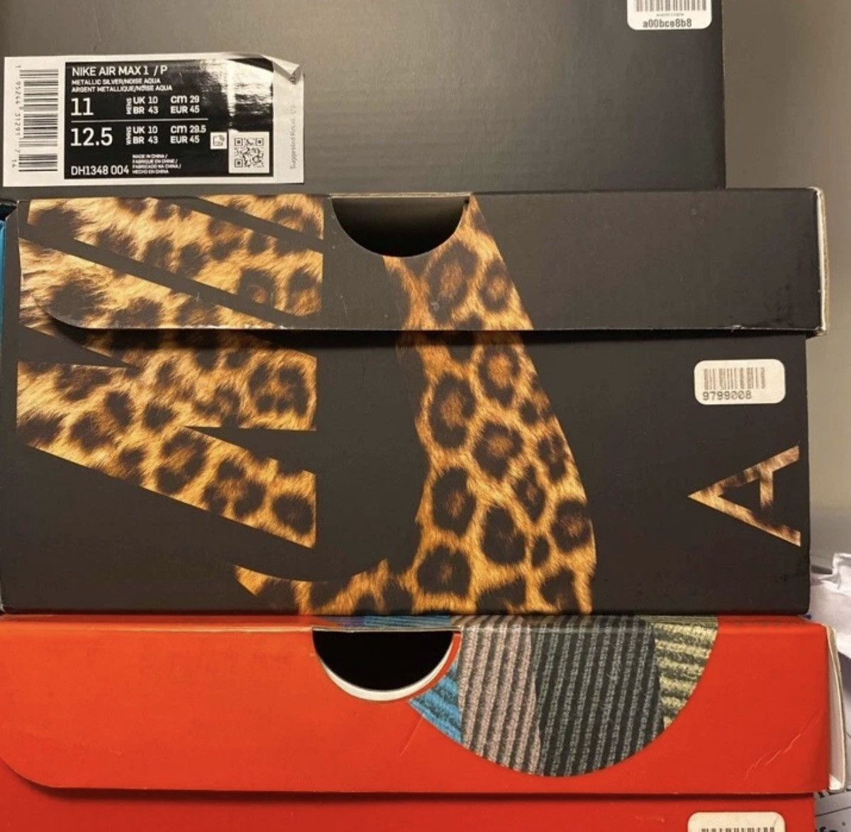 Nike × atmos Nike x Atmos Air Max 1 DLX Animal Pack Special Box Size US 10.5 / EU 43-44 - 7 Thumbnail