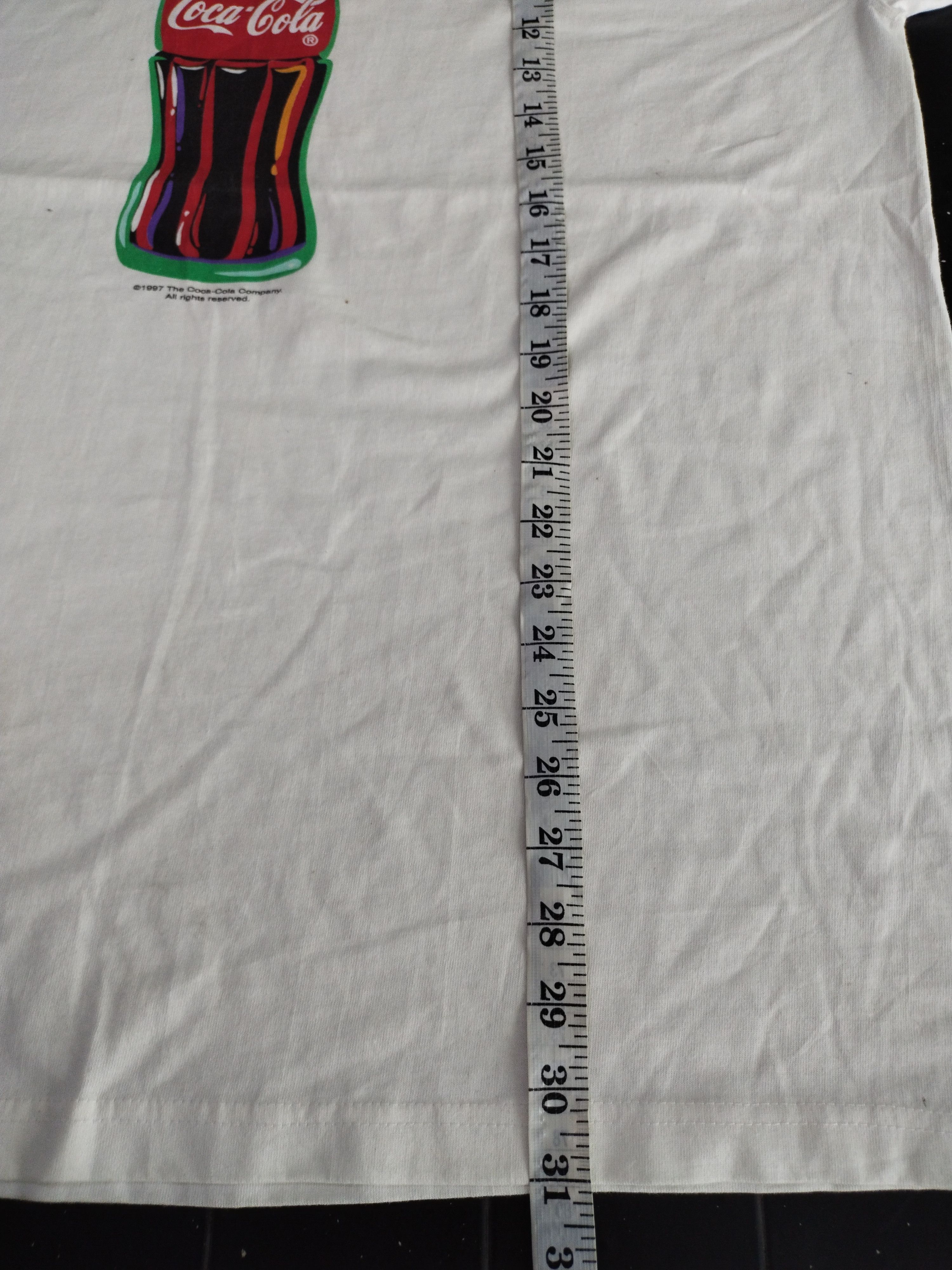 Coca Cola 97's Vintage Coca-Cola Shirt Tee Size US L / EU 52-54 / 3 - 10 Thumbnail