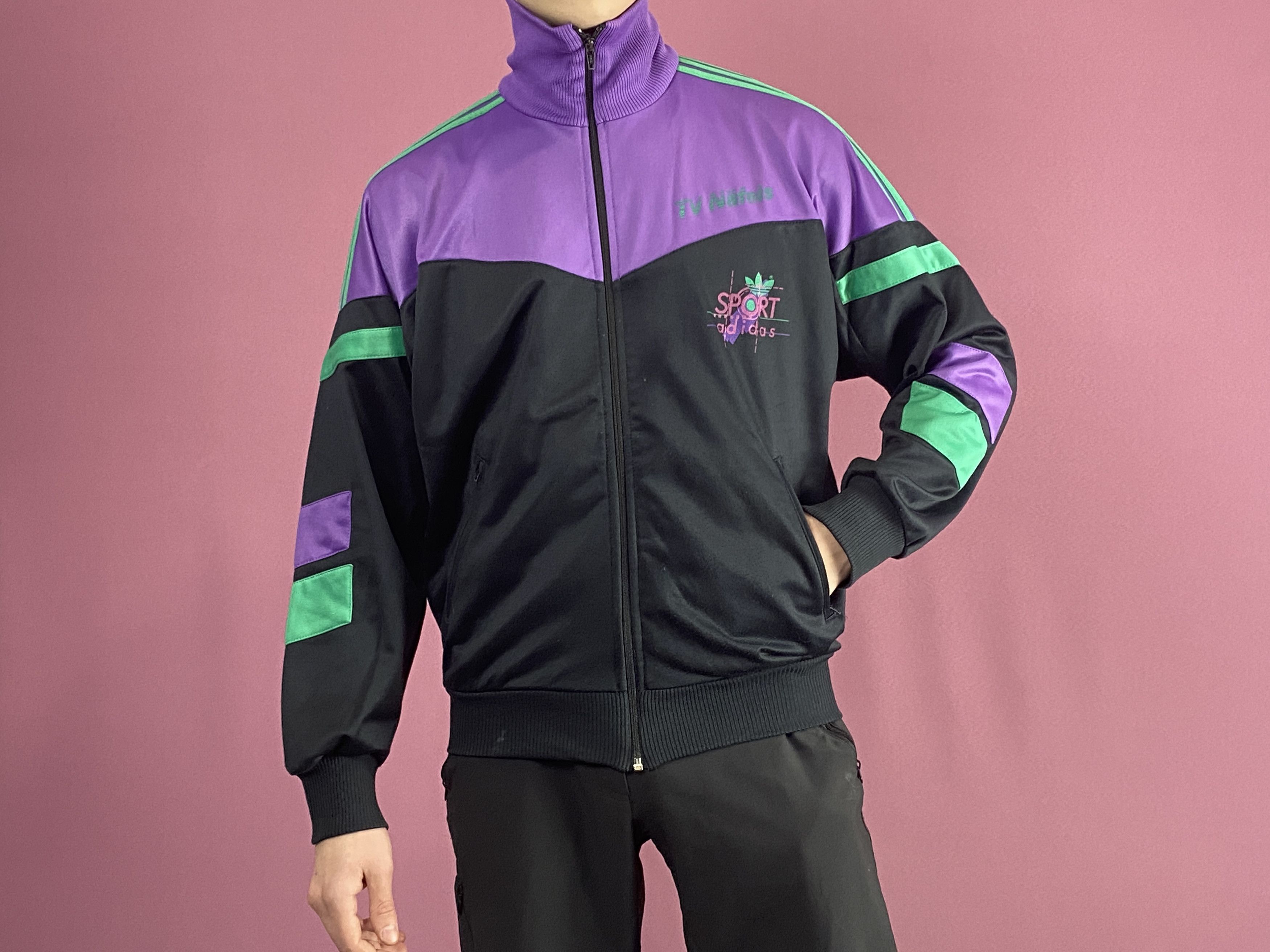 Adidas × Vintage 90s Adidas Vintage Men's Track Jacket - M Size US M / EU 48-50 / 2 - 4 Thumbnail
