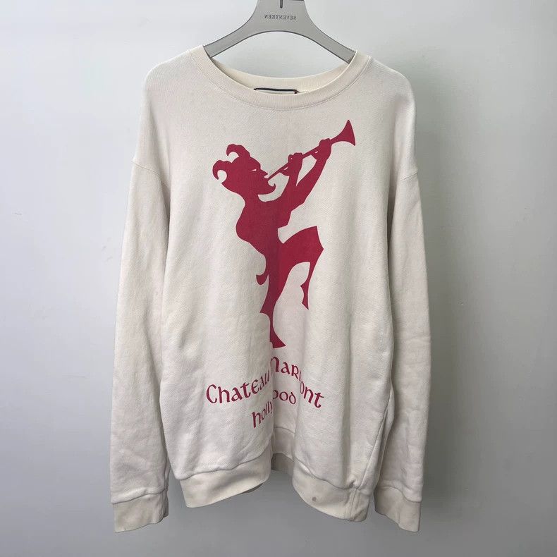 Gucci Beige piper sweatshirt