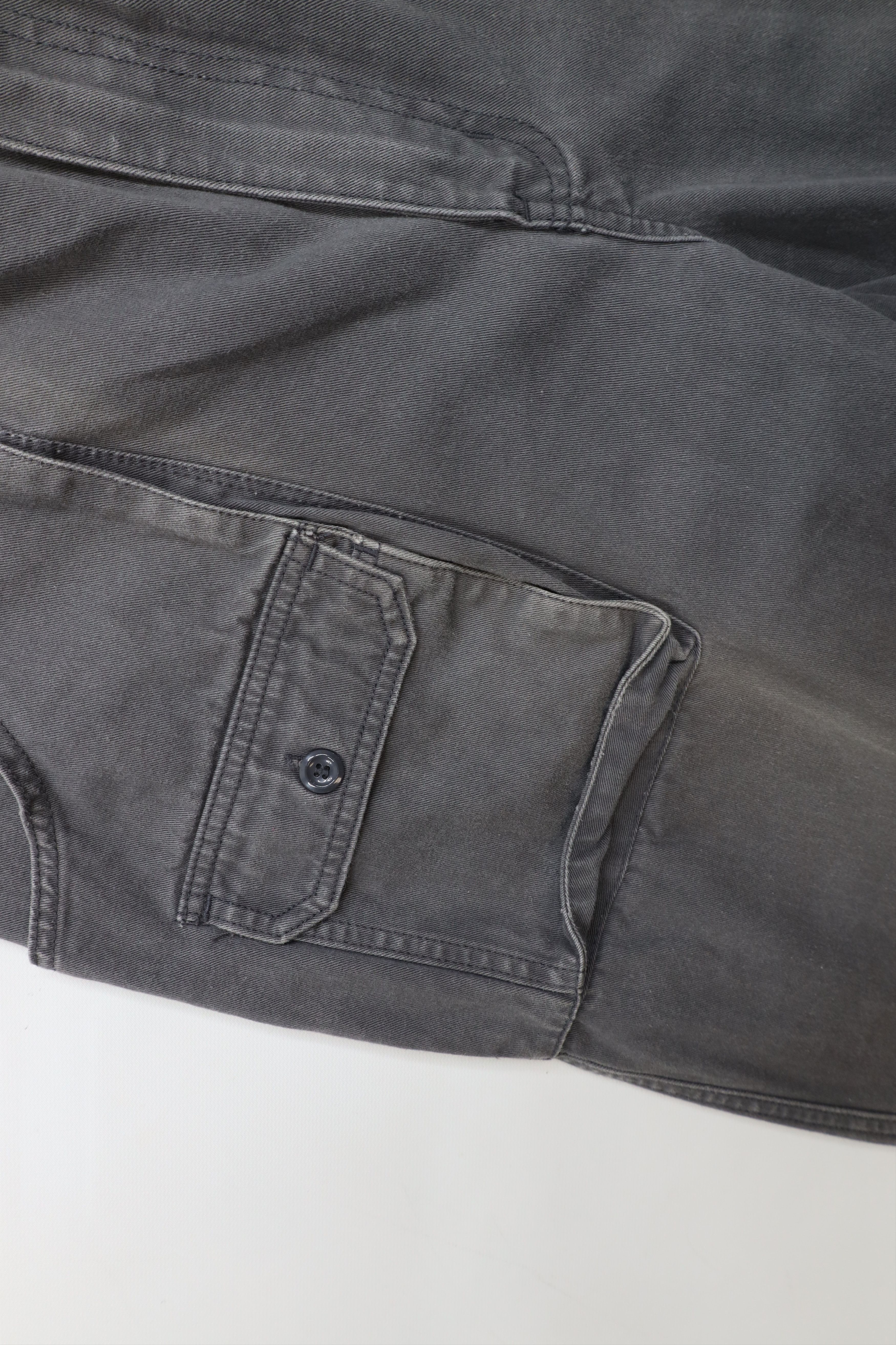 Vintage Vintage 90s Streetwear Baggy Wide Leg Cargo Pants Gray Size US 40 / EU 56 - 8 Thumbnail