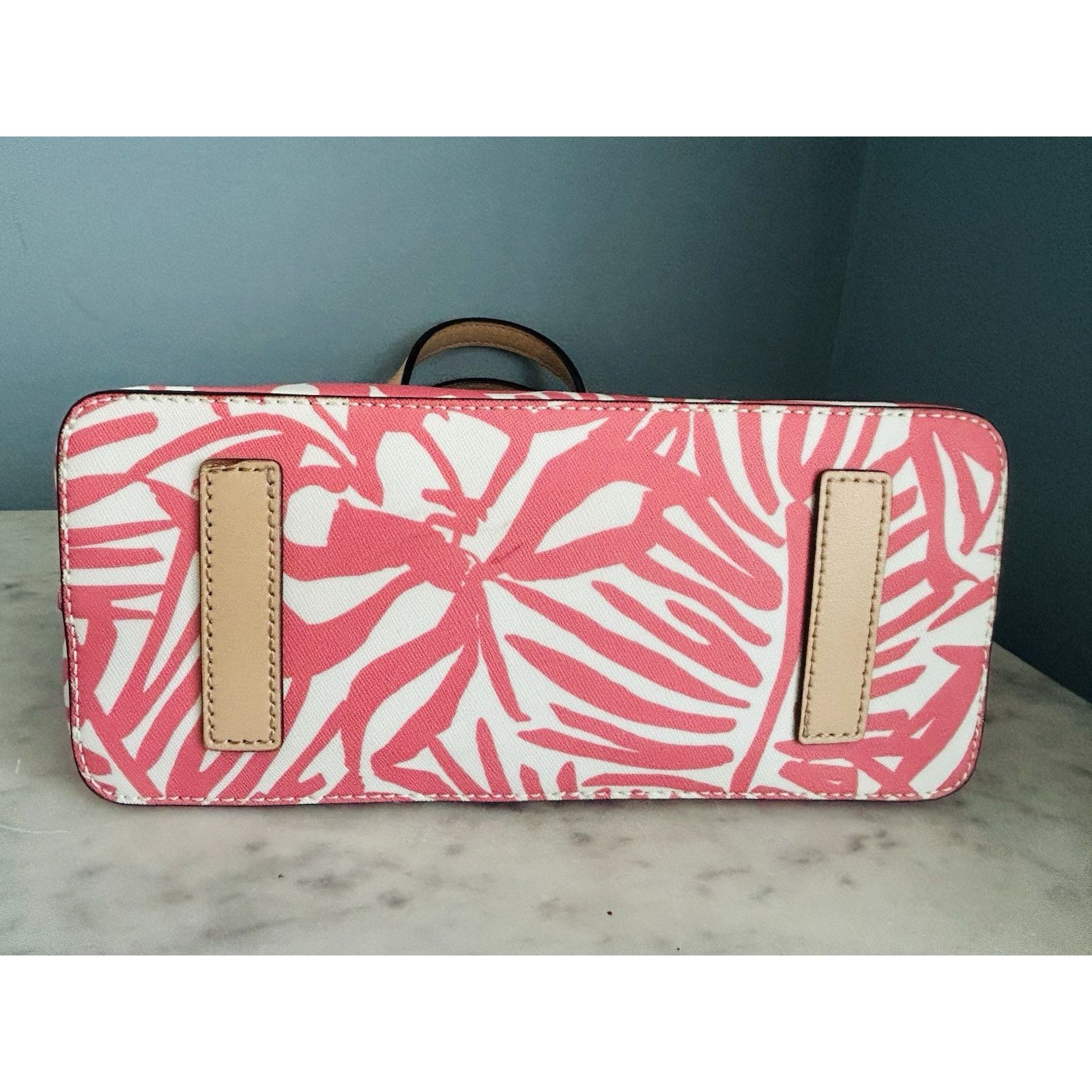 Kate Spade Kate Spade Jules Grant Street Juno Satchel Wallet Palms Pink Size ONE SIZE - 16 Thumbnail
