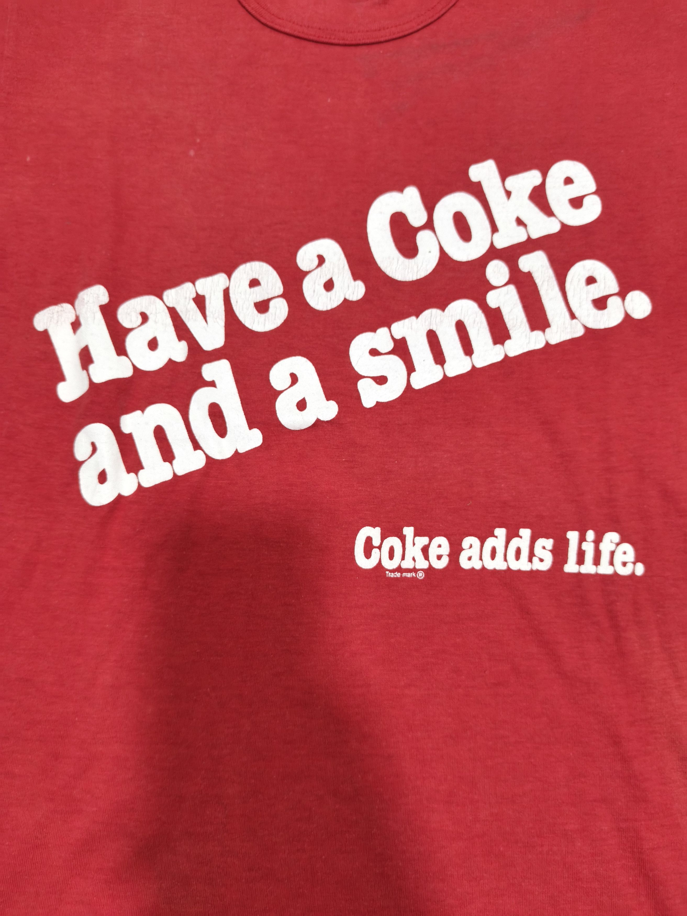 Other Vintage 70s Coca-Cola “Have a Coke and a Smile” Tee Size US S / EU 44-46 / 1 - 2 Thumbnail