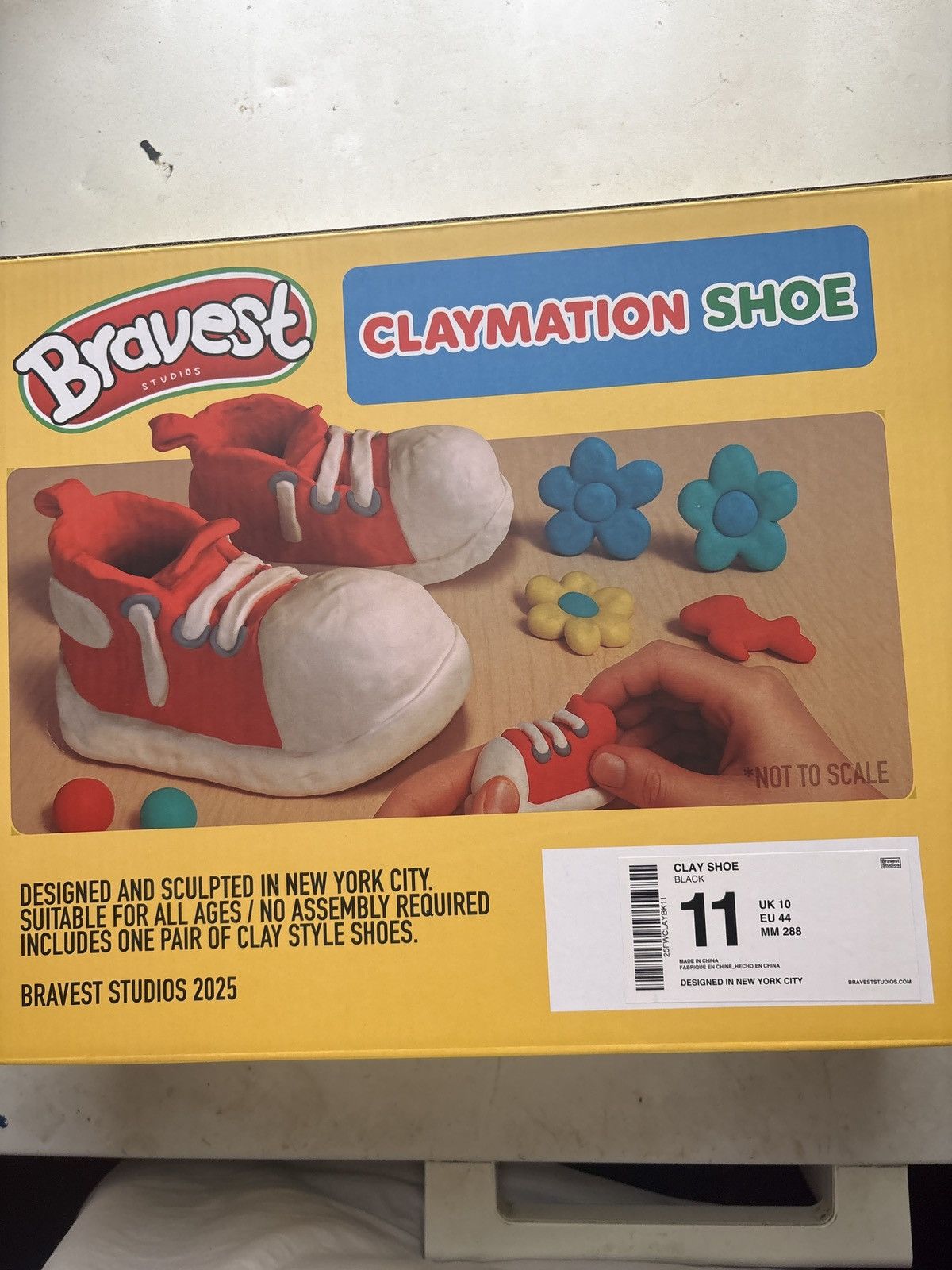 Bravest Studios Claymation shoe black Size US 11 / EU 44 - 6 Thumbnail