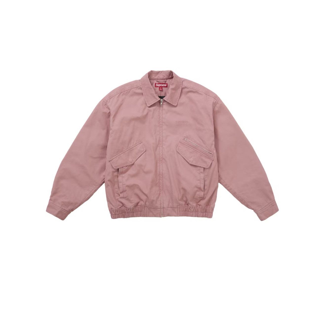 Supreme Hooded Utility Jacket Pink Size: Small