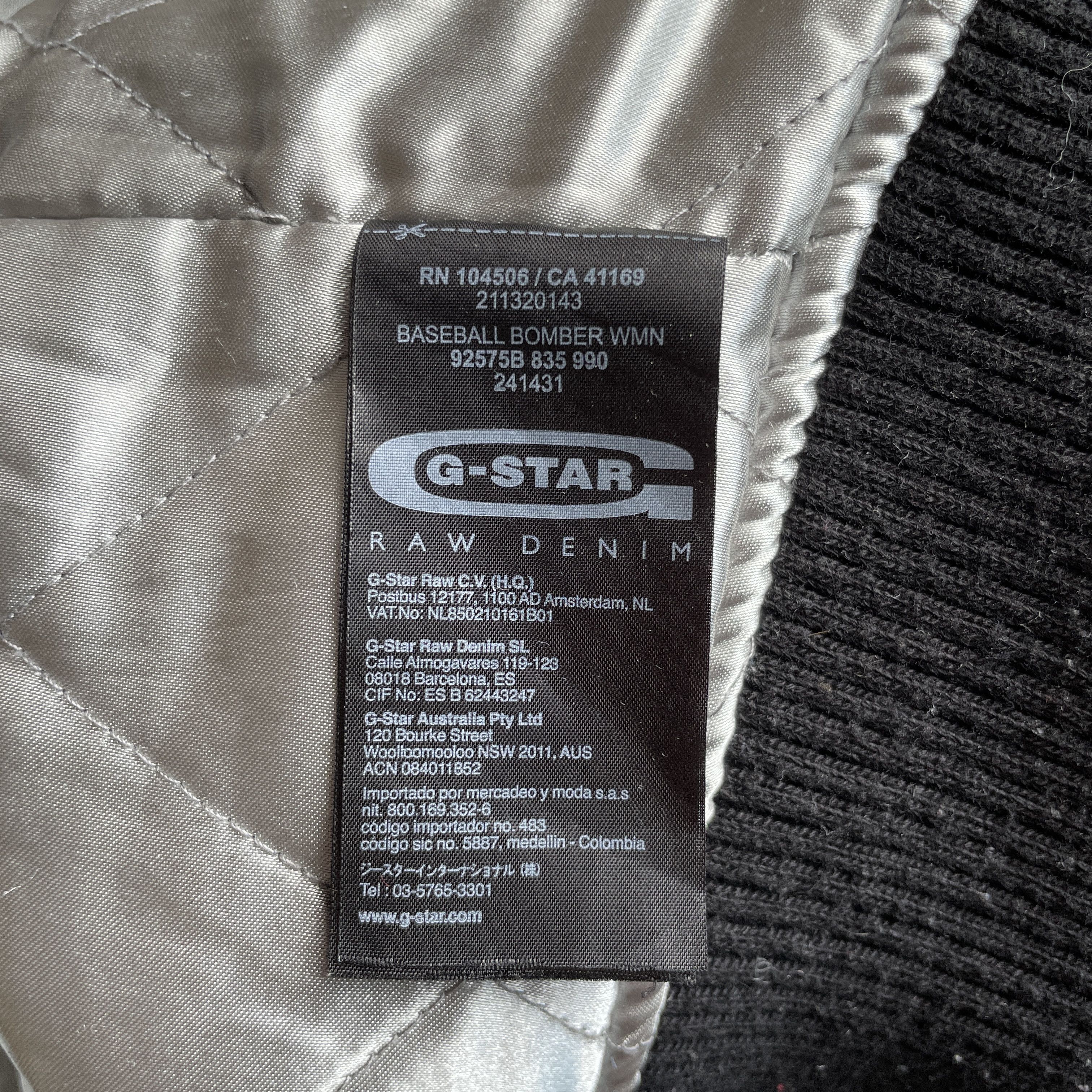 G-Star G Star Raw Womens Baseball Varsity Bomber Size L Size L / US 10 / IT 46 - 8 Thumbnail