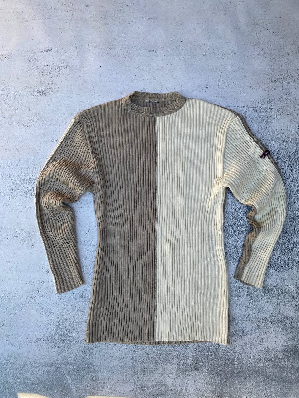 Vintage Streetwear Dolce Gabbana Style Stripped Sweatshirt