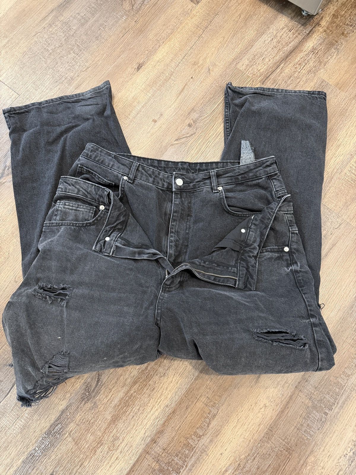 Zara Zara shorts overlay jeans sz 34 Size US 34 / EU 50 - 2 Thumbnail