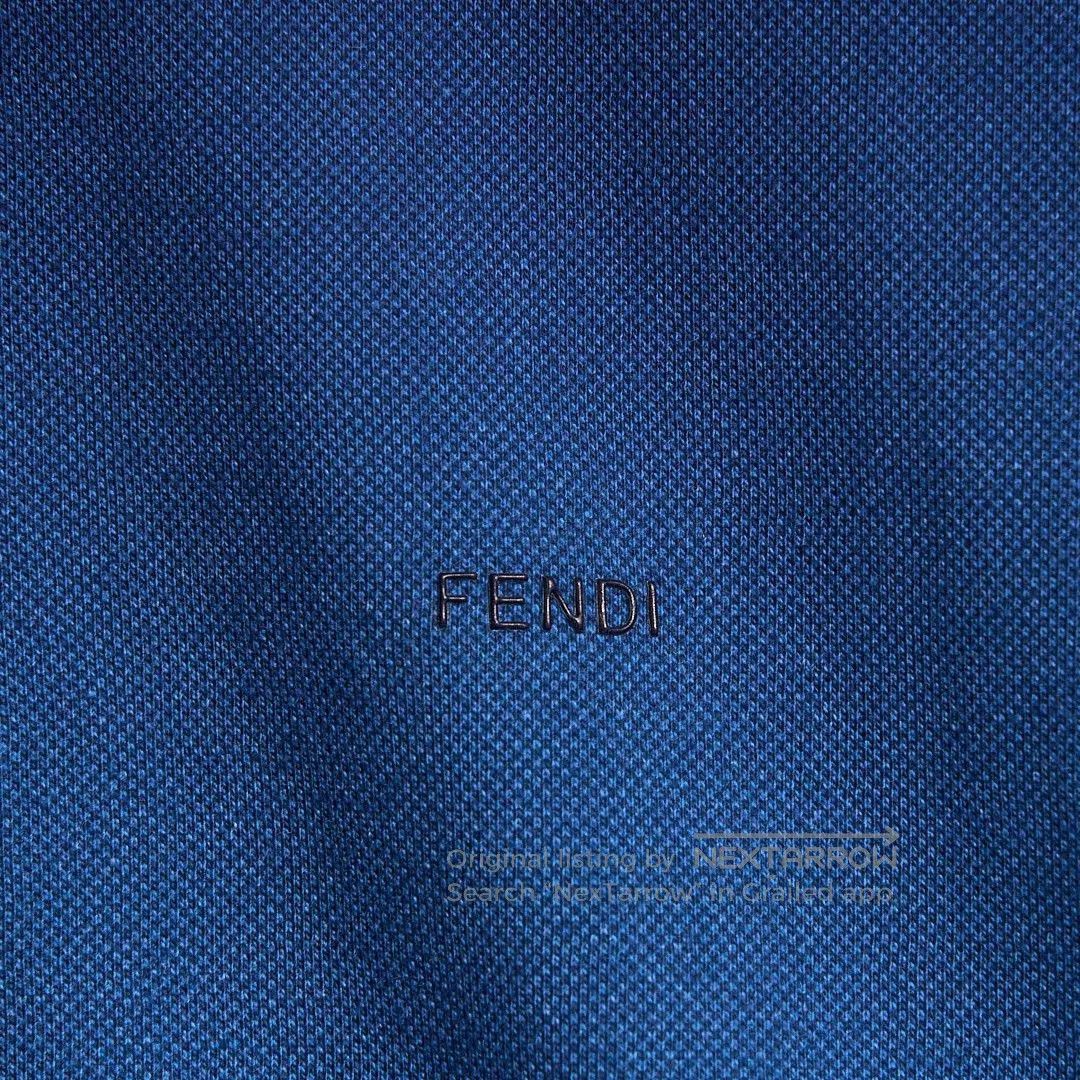 Fendi Fendi Men's Gradient Collar Polo Shirt. Size US M / EU 48-50 / 2 - 4 Thumbnail
