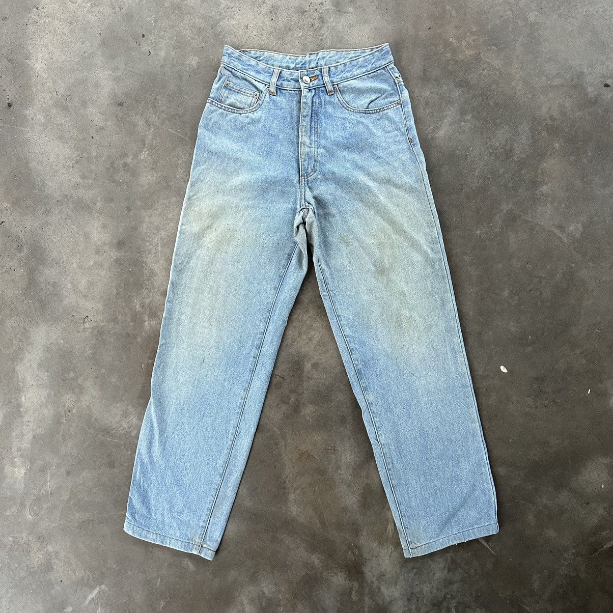 Japanese Brand W28 🔥 Vintage Japanese Faded Rusty Denim Jean Pant Size US 28 / EU 44 - 1 Thumbnail