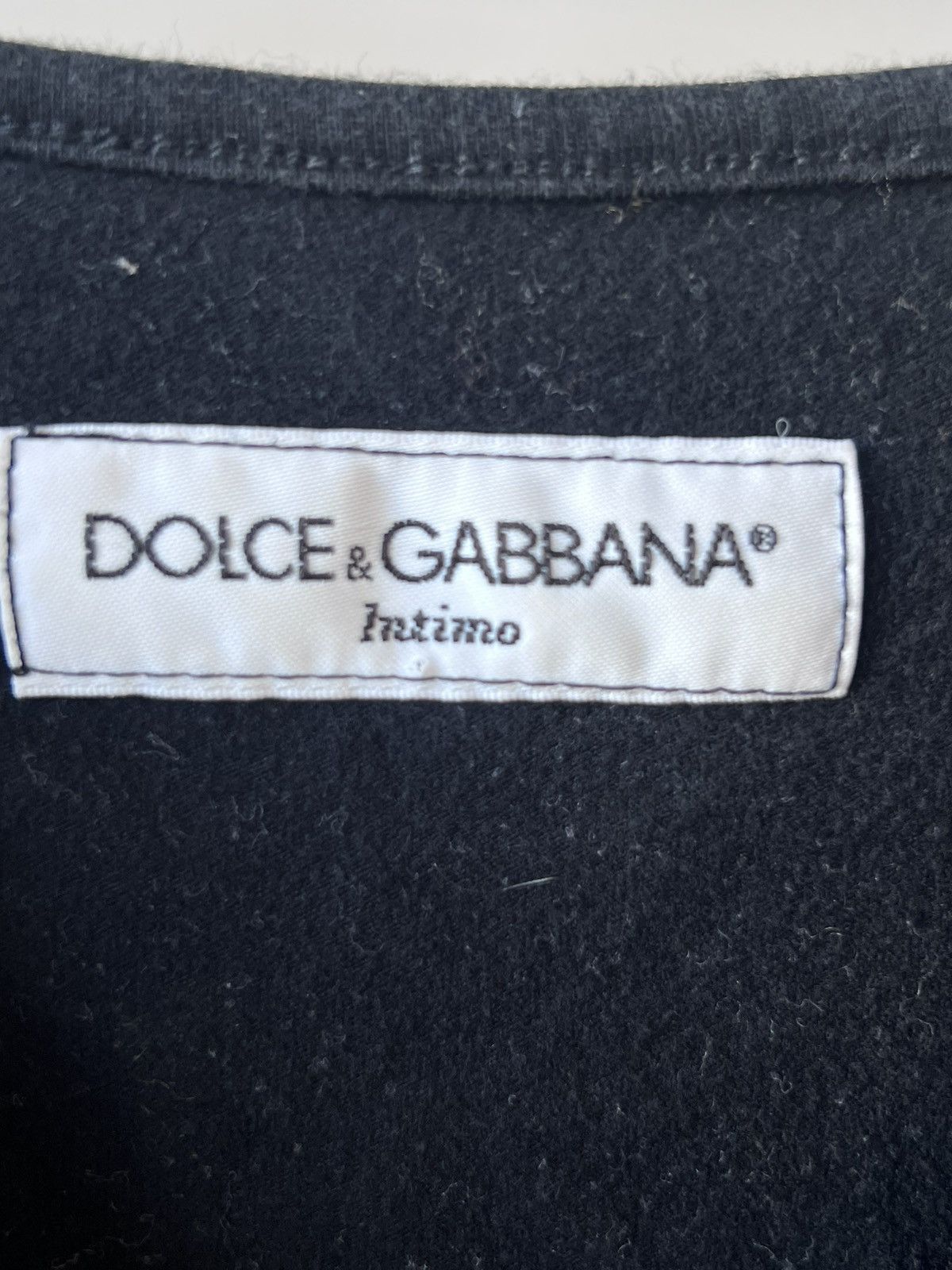Dolce & Gabbana Dolce & Gabbana Intimo Long Sleeve V-Neck Women’s Size M Size M / US 6-8 / IT 42-44 - 4 Thumbnail