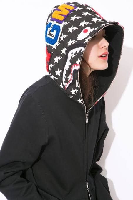 Bape Sta Shark Full Zip Hoodie Size US XL / EU 56 / 4 - 12 Thumbnail