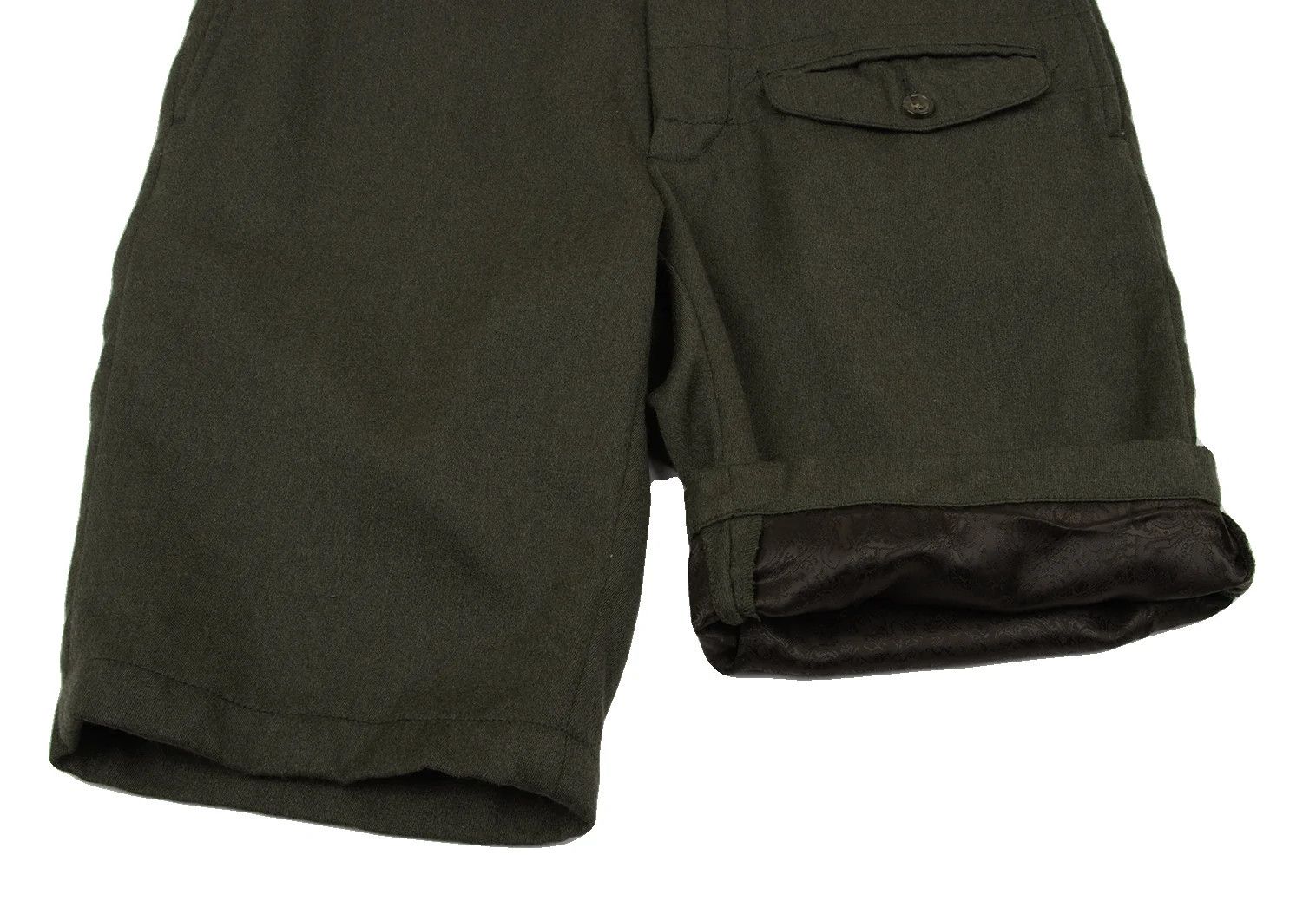 Engineered Garments Pocket Design Wool Half Pants in Khaki Size 32 Size US 32 / EU 48 - 12 Thumbnail