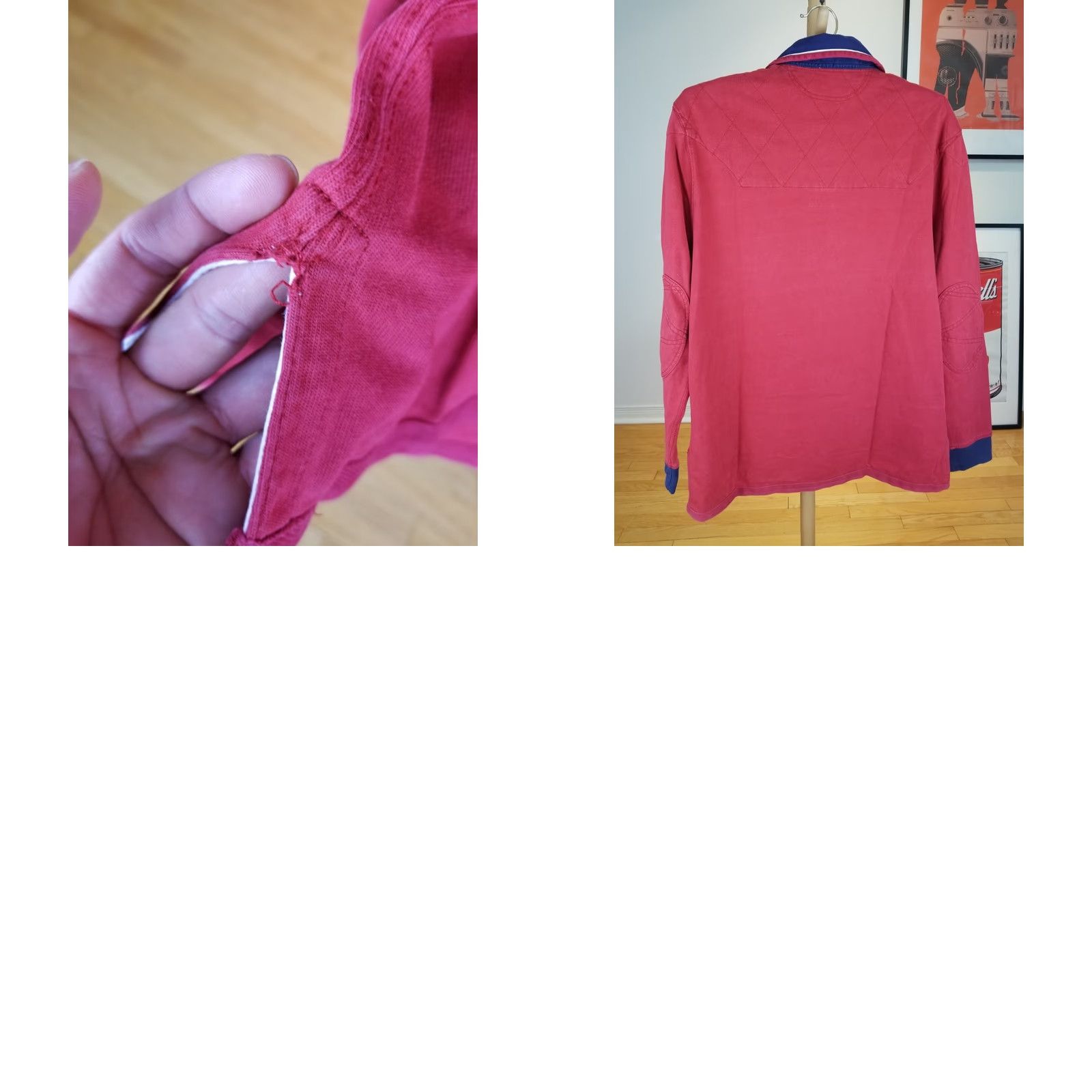 Polo Ralph Lauren VINTAGE Polo Ralph Lauren Los Angeles Games RED Rugby Shirt XLARGE Men's Long Sleeve Polo Shirt Size US XL / EU 56 / 4 - 8 Thumbnail