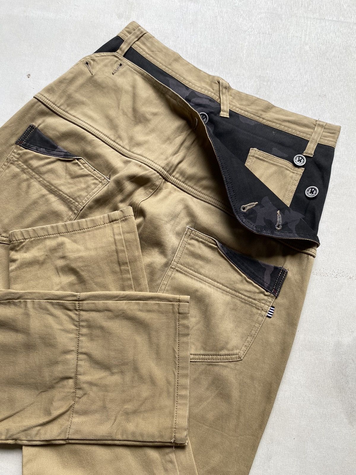 Japanese Brand × semanticdesign SEMANTIC DESIGN Double Waist Pants Size US 30 / EU 46 - 6 Thumbnail
