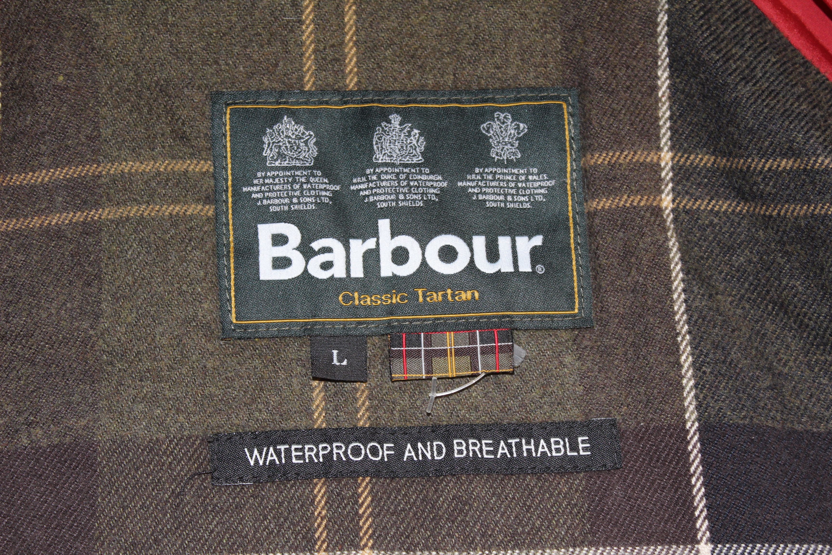 Barbour BARBOUR Classix Tartan Waterproof Breathable Coat Jacket Size US L / EU 52-54 / 3 - 6 Thumbnail