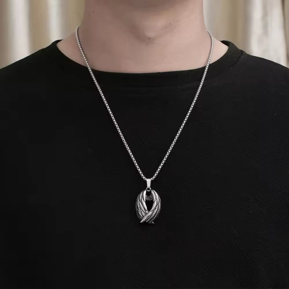 Jewelry Simple Angel Wings Necklace Size ONE SIZE - 1 Thumbnail