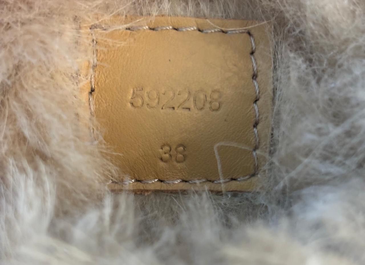 Loewe Loewe Wedge Shearling Boots Size US 5.5 / EU 38 - 6 Thumbnail
