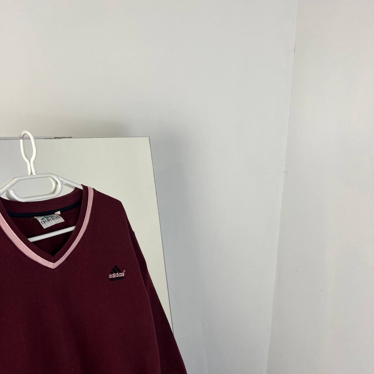 Adidas Rare Adidas Equipment Vintage V Neck Sweatshirt 90s Size US L / EU 52-54 / 3 - 2 Thumbnail