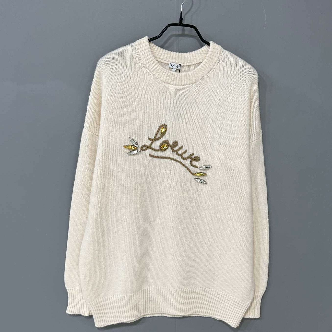 Loewe Loewe Retro Embroidered Sweater XS Women Size XS / US 0-2 / IT 36-38 - 1 Thumbnail
