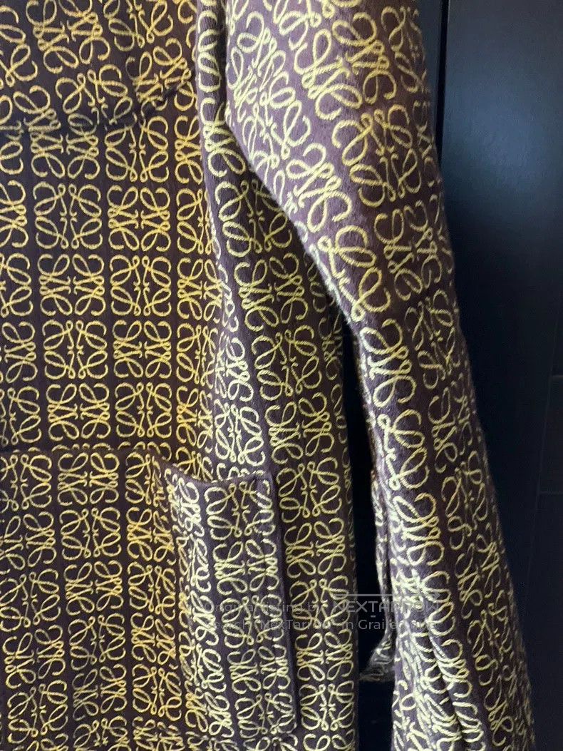 Loewe Loewe Men's Jacket, Full Logo Jacquard Zipper Size US S / EU 44-46 / 1 - 4 Thumbnail