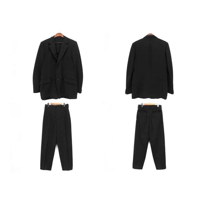 Yohji Yamamoto Yohji Yamamoto POUR HOMM Jacket Setup Size US M / EU 48-50 / 2 - 4 Thumbnail