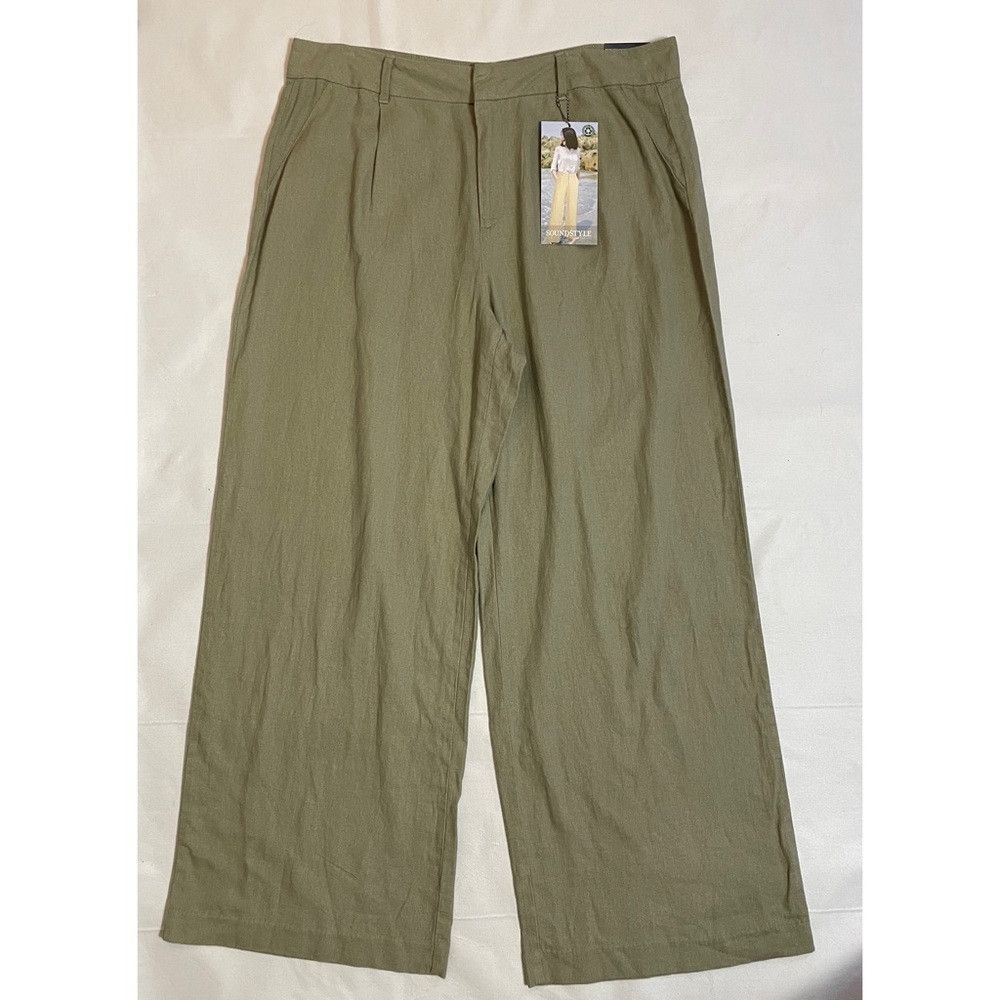 Sound style linen pants hot sale