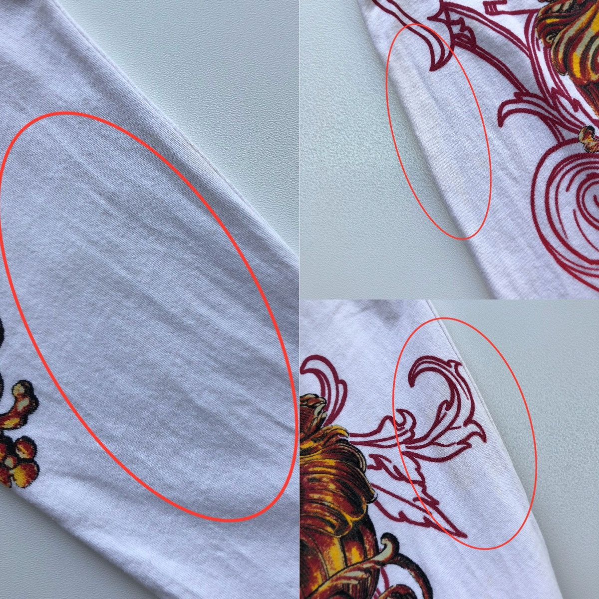 Christian Audigier Christian Audigier Tattoo Flame Printed Glitters Long Sleeve Size US M / EU 48-50 / 2 - 11 Thumbnail