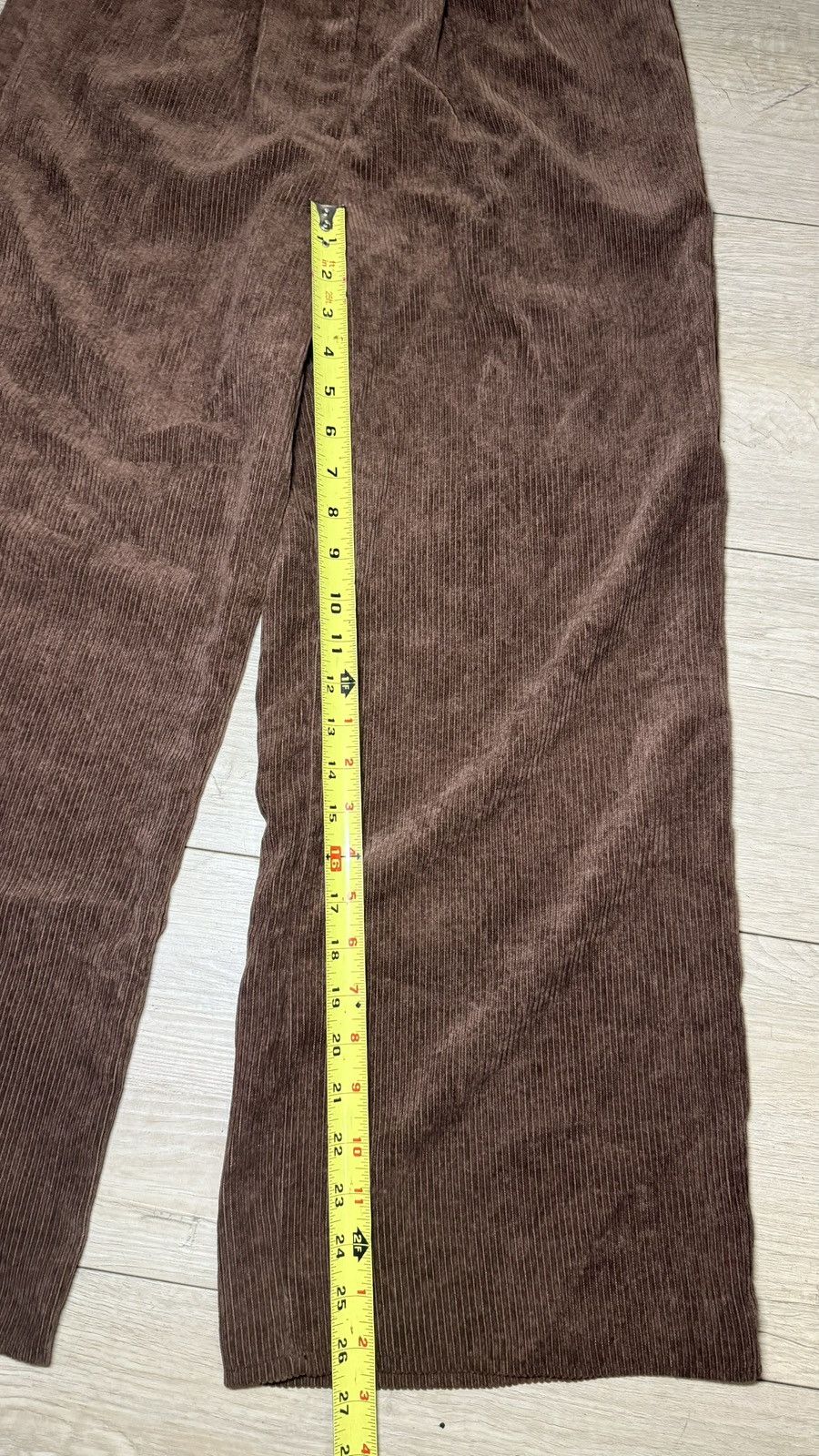 Other Y2K 2000s Women’s Cider M Brown Flared Corduroy Pants Size 30" / US 8 / IT 44 - 4 Thumbnail
