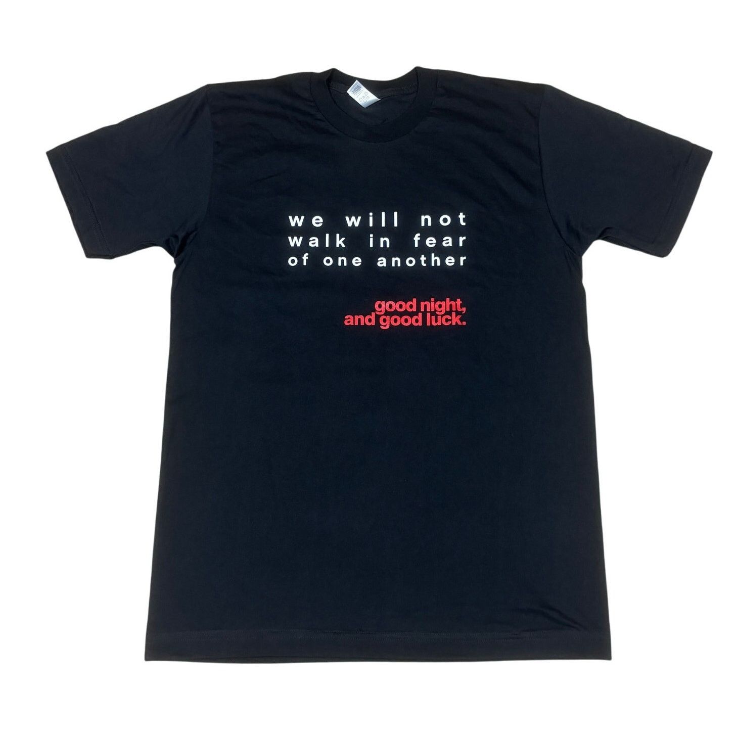 Vintage Good Night And Good Luck Movie Promo Shirt Men's M