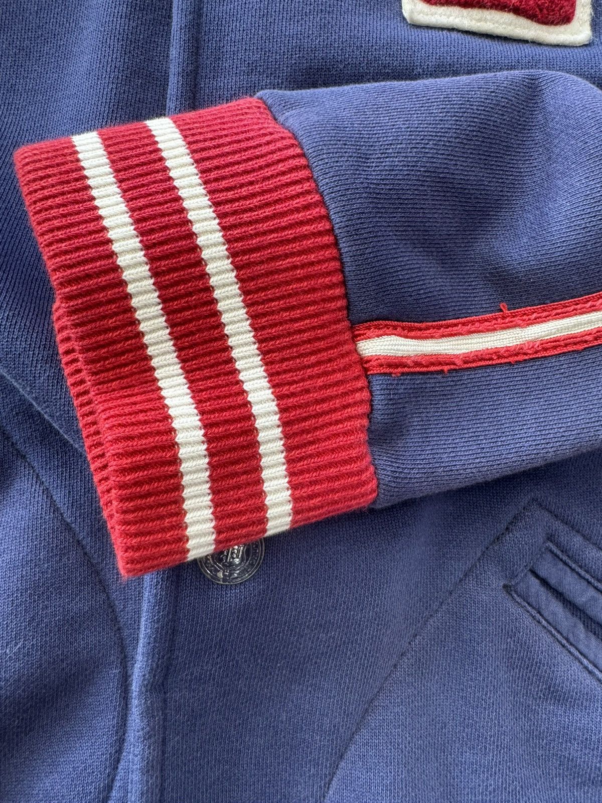 Designer × Polo Ralph Lauren × Vintage POLO RALPH LAUREN FOOTBALL RARE VARSITY JACKET Size US XL / EU 56 / 4 - 9 Thumbnail