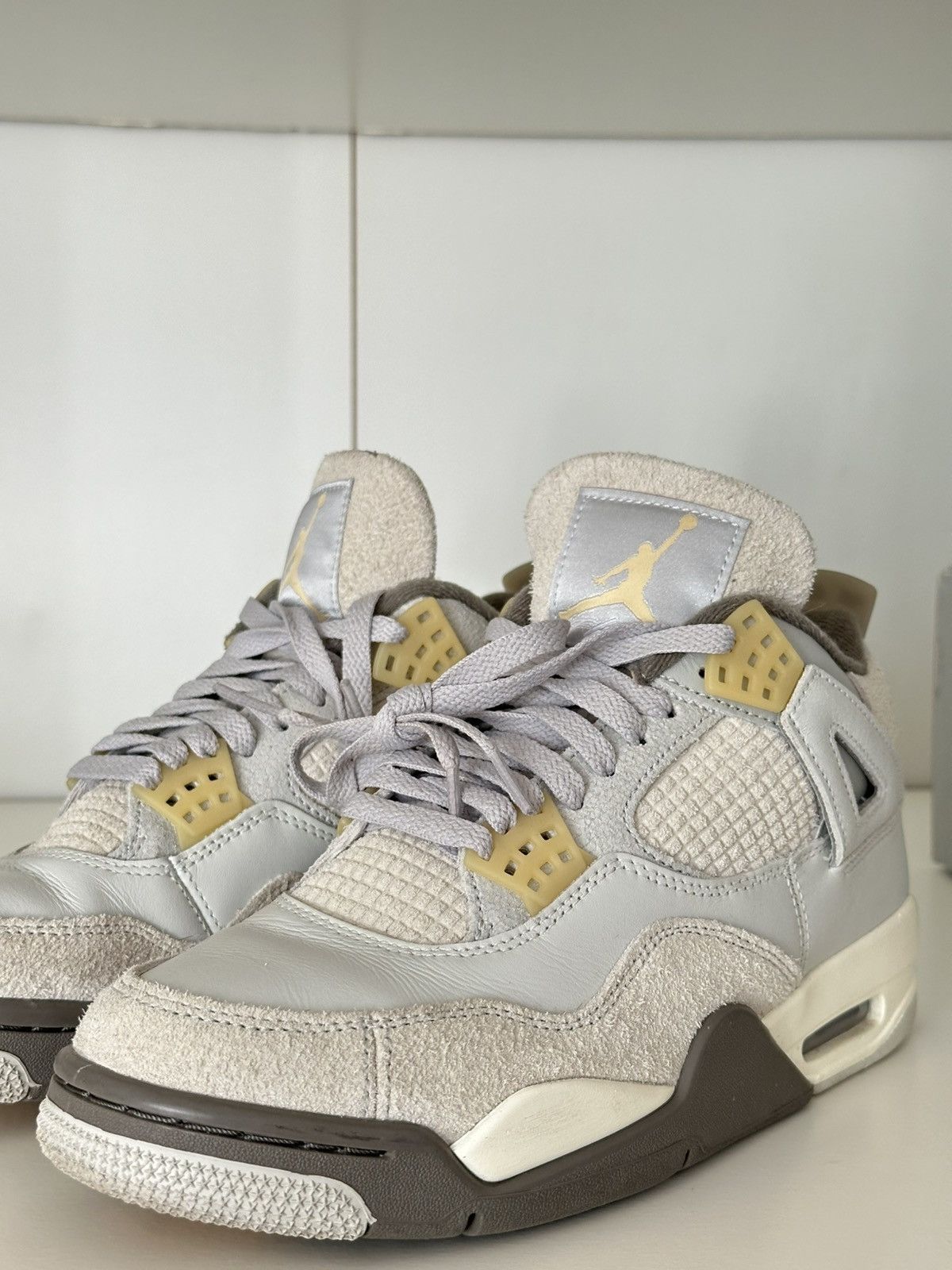Jordan Brand Jordan 4 Retro SE Photon Dust/Pale Vanilla Size US 8 / EU 41 - 3 Thumbnail