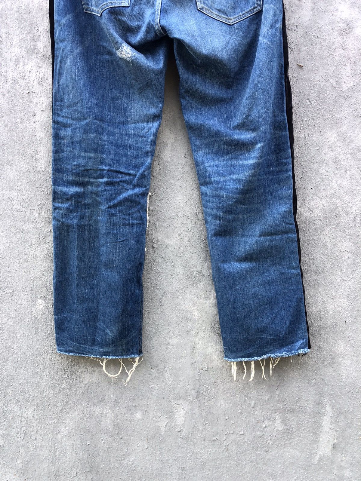 Japanese Brand Sunny Sports Distressed Jeans Size US 33 - 8 Thumbnail