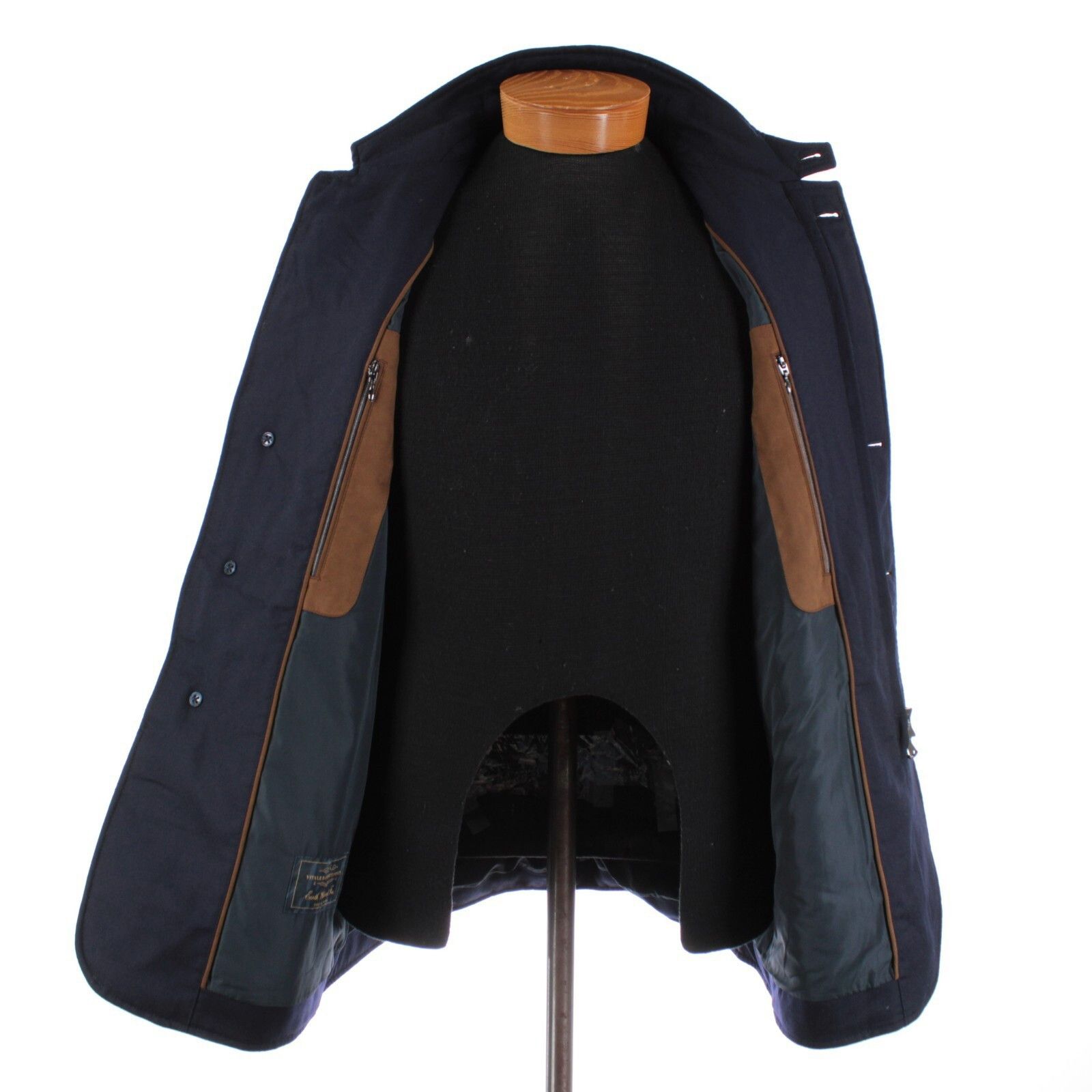 Zanella Zanella Coat Size L US In Blue Wool Size US L / EU 52-54 / 3 - 7 Thumbnail