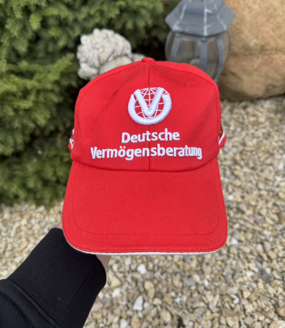 Vintage FERRARI Formula 1 Racing Team Michael Schumacher Cap Hat Size ONE SIZE - 3 Thumbnail