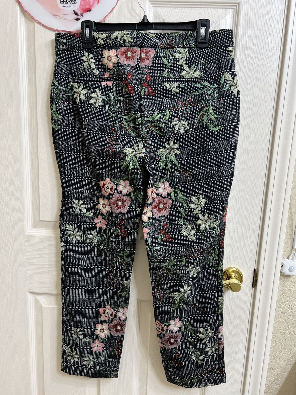 Zara Zara floral pants size L Size 36" / US 14 / IT 50 - 2 Thumbnail