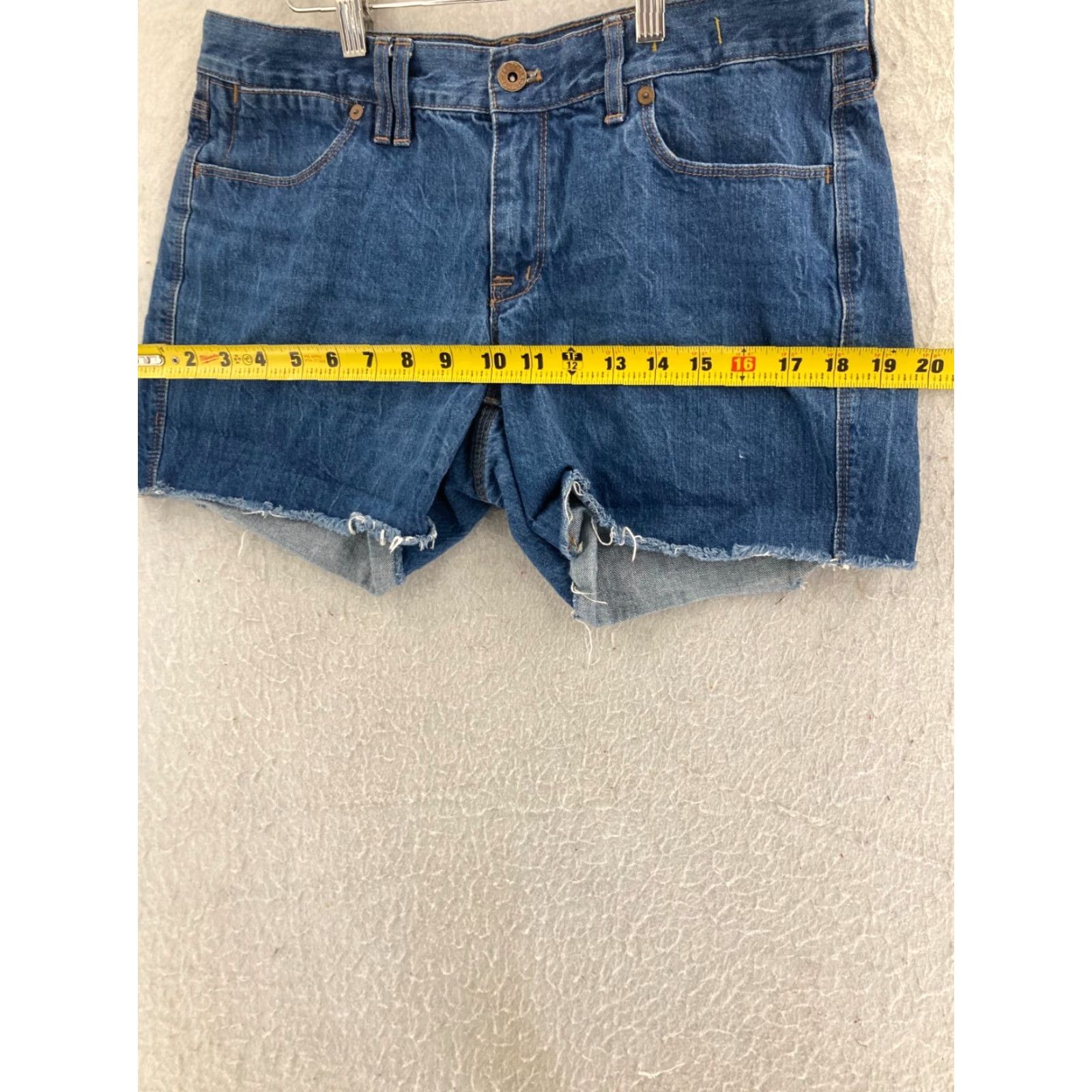Madewell Madewell Shorts Womens 29 Relaxed Denim Cut-Off Light Blue 5-Pocket Stretch Summer Casual Womens Size 29" - 4 Thumbnail