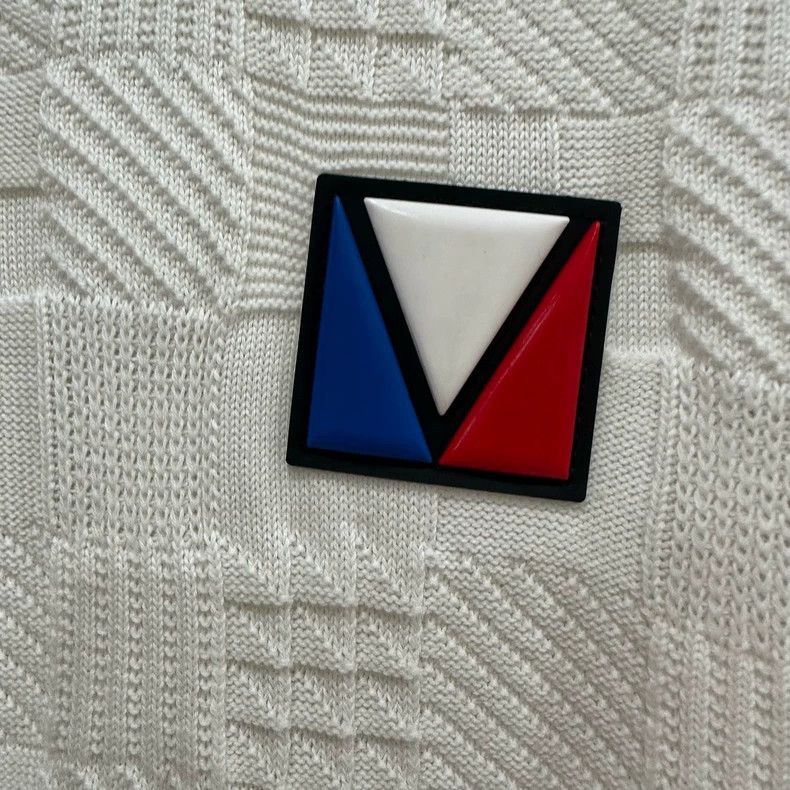 Louis Vuitton Louis Vuitton White Checkerboard Logo Short Sleeve Size US L / EU 52-54 / 3 - 4 Thumbnail