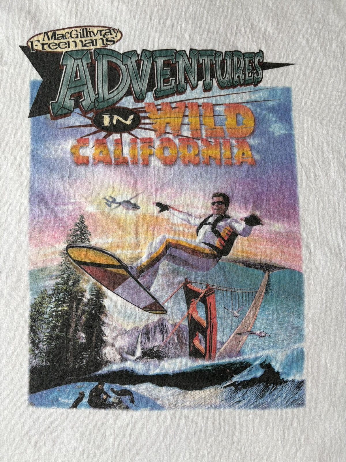 Vintage Vintage MacGillivray Freemans Adventures T-shirt Size XL Size US XL / EU 56 / 4 - 5 Thumbnail
