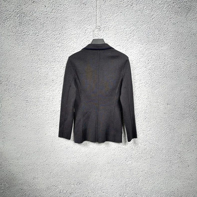 Prada Prada Gray cashmere cardigan coat 2503-Nextarrow Size US S / EU 44-46 / 1 - 2 Thumbnail