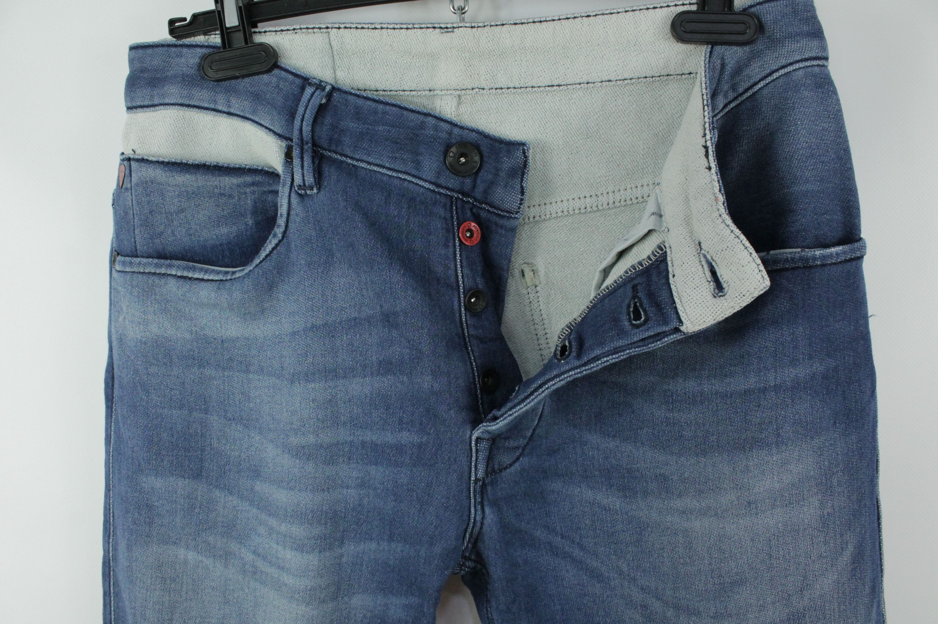 Strellson Strellson Fletwood Regular Low Tapered Blue Denim Jeans Size US 31 - 2 Thumbnail