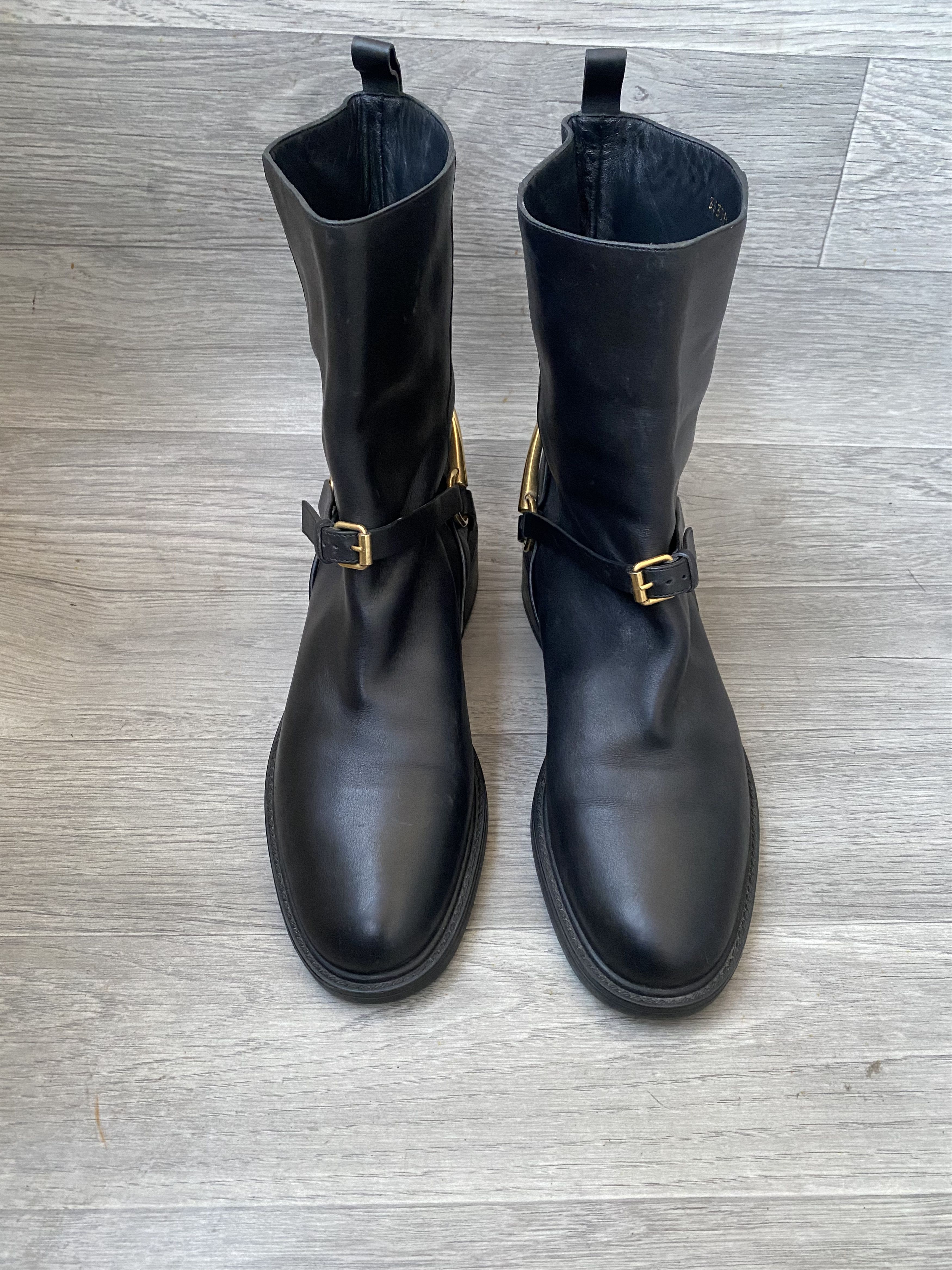 Gucci Gucci horsebit black leathers boots Size US 8 / IT 38 - 3 Thumbnail