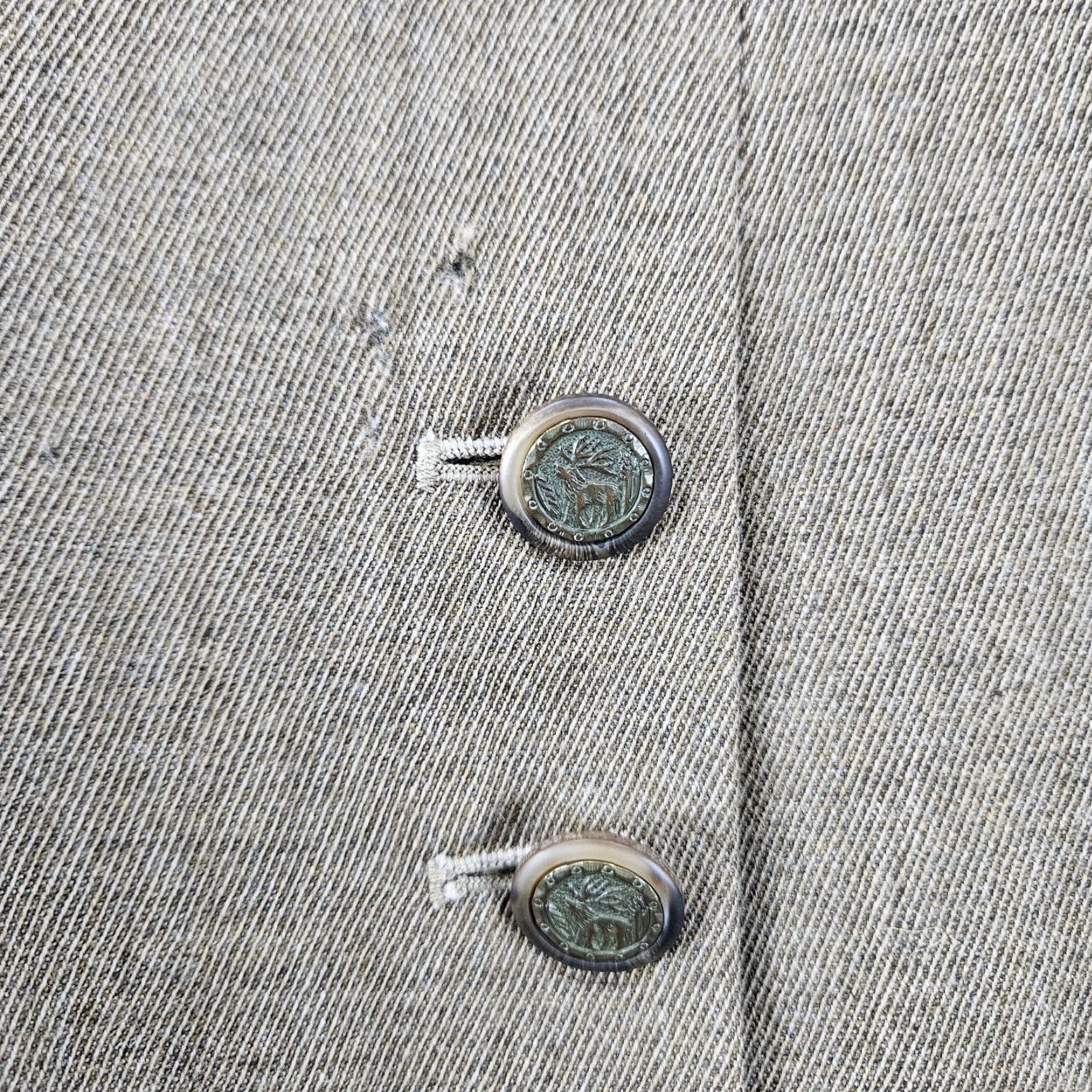 J.McLaughlin VINTAGE J. McLaughlin Jacket Women 8 Brown 100% Wool Velvet Peak Lapel Lined Buttoned Size M / US 6-8 / IT 42-44 - 5 Thumbnail